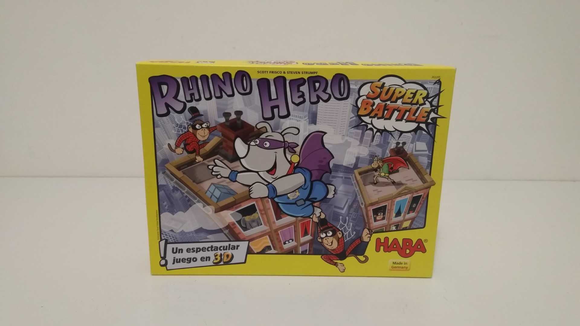 Rhino Hero Super Battle - Jogo de Tabuleiro