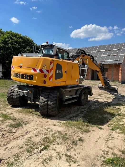 Wynajem koparki kołowej 16 ton Liebherr 2017 rok