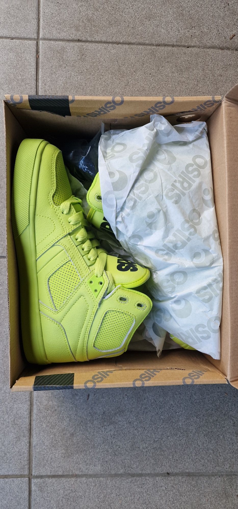 Legendarne buty skatowe Osiris NYC 83 VLC LIME wersja kolekcjonerska