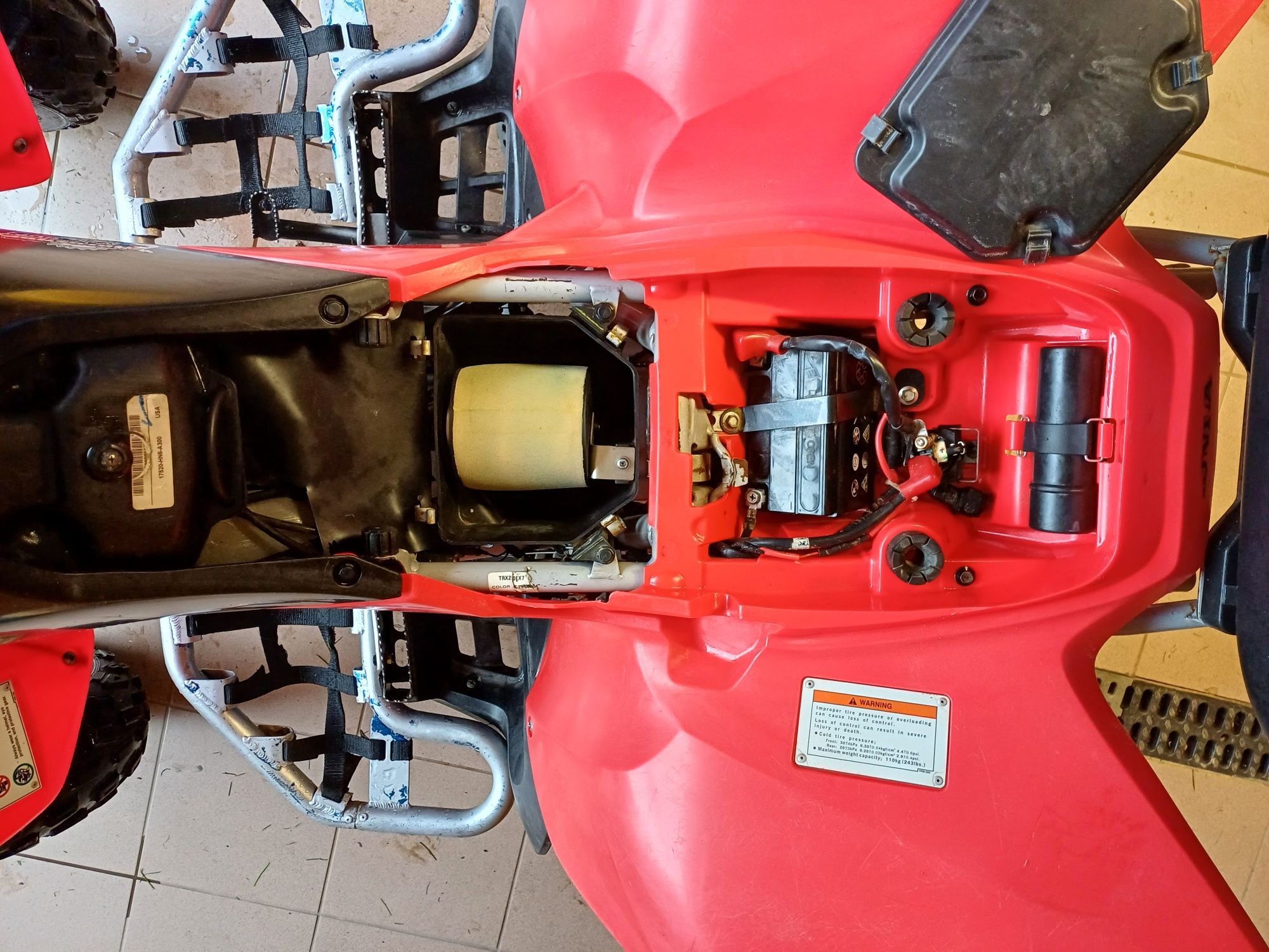 Quad honda trx 250 ex