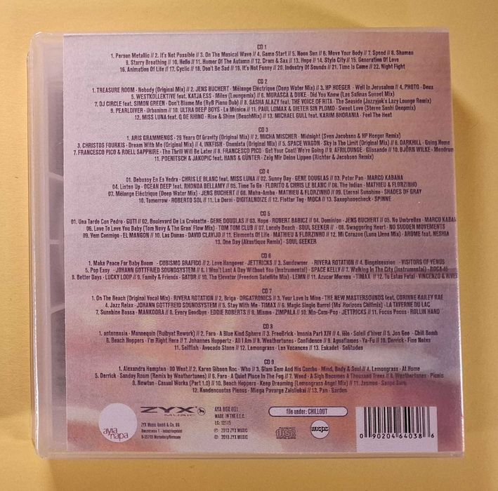 Składanka "The Chillout" box 9 CD - stan idealny
