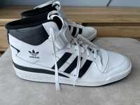 Adidas Sneakersy Forum Mid  Biały rozmiar 48
