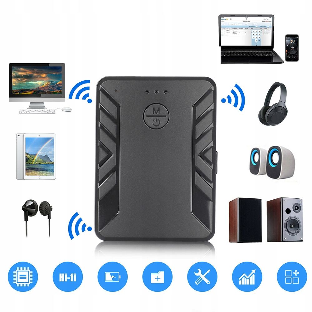 Transmiter Bluetooth 2w1 B9 TX/RX 5.0 AUX