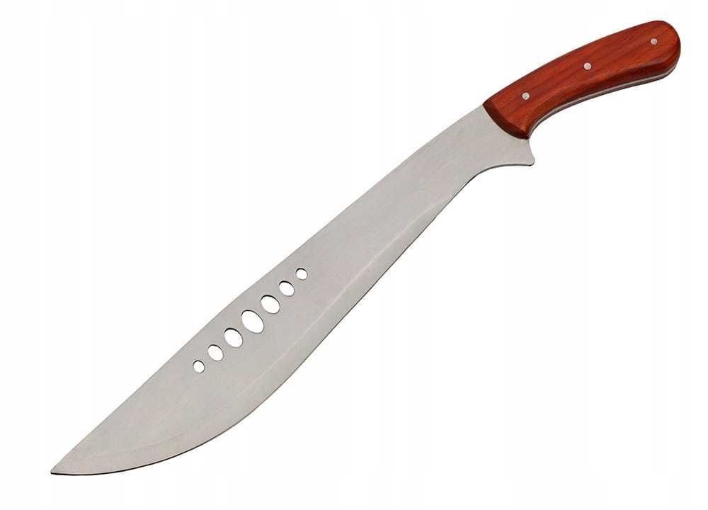 Maczeta Kukri Silver 47,5 cm z drewnianą rękojeścią