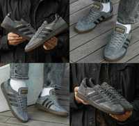 Мужские кроссовки Adidas Spezial Grey Black 40-45 Новинка Осени!