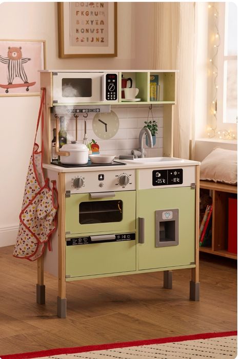 Дитяча дерев'яна кухня Lupilu wooden play kitchen 520898
