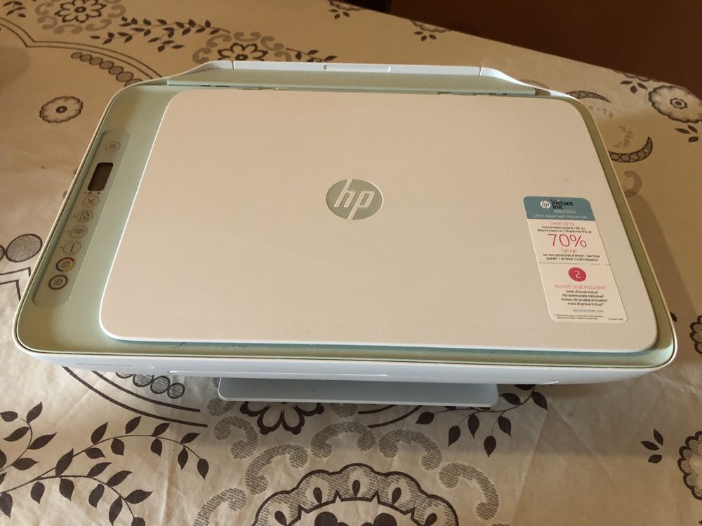 Impressora hp multifunções deskjet 2722 jato tinta cores Wi-Fi