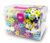 Klocki wafle Meli Basic Pink Travel Box 500 elementów