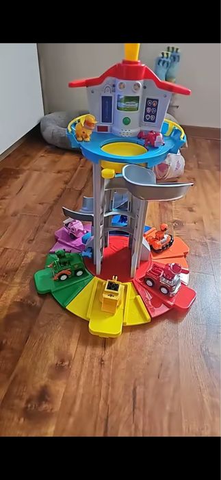 Nowa baza psi patrol pieski sky chase rider zabawka paw patrol