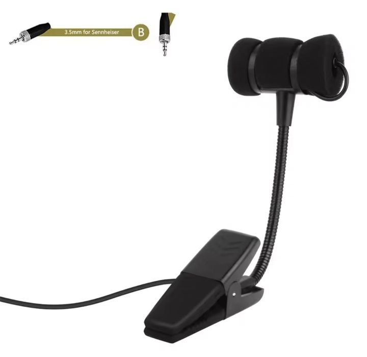 Інструментальний петлічний мікрофон Sennheiser E908 гусяча голова jack