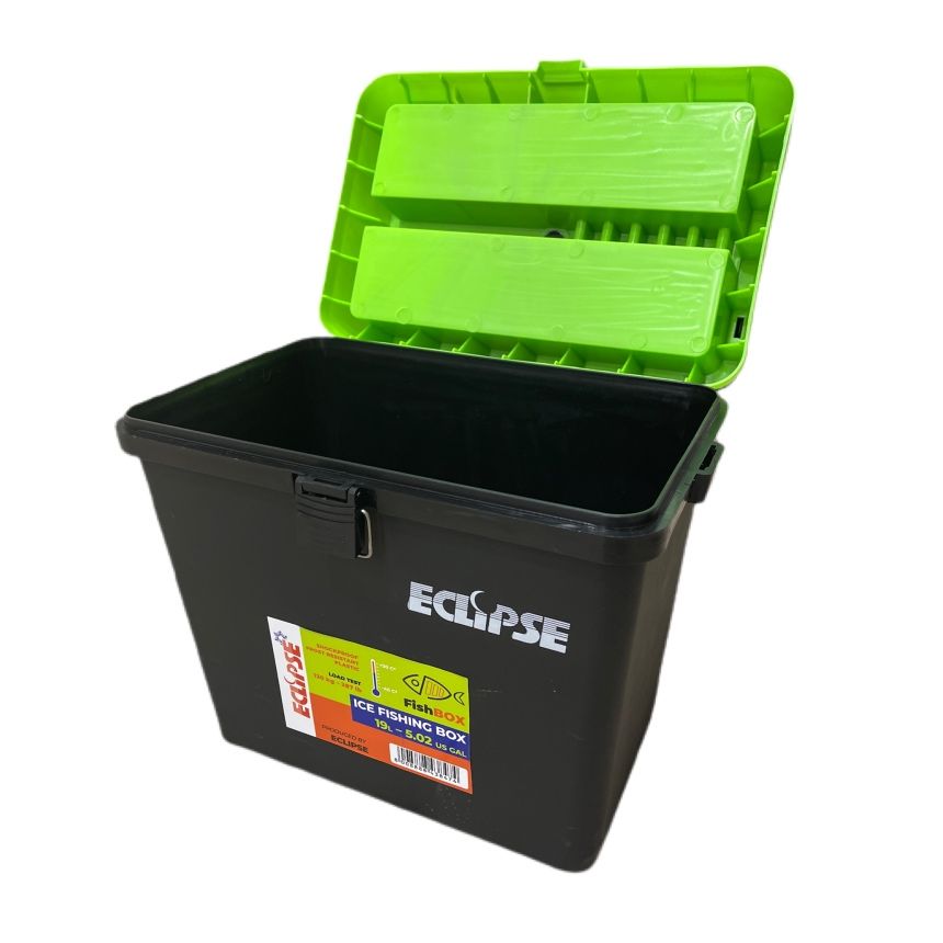 Ящик зимовий ECLIPSE Green, висота 38 см