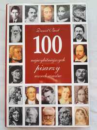 Książka 100 najwybitniejszych pisarzy wszech czasów