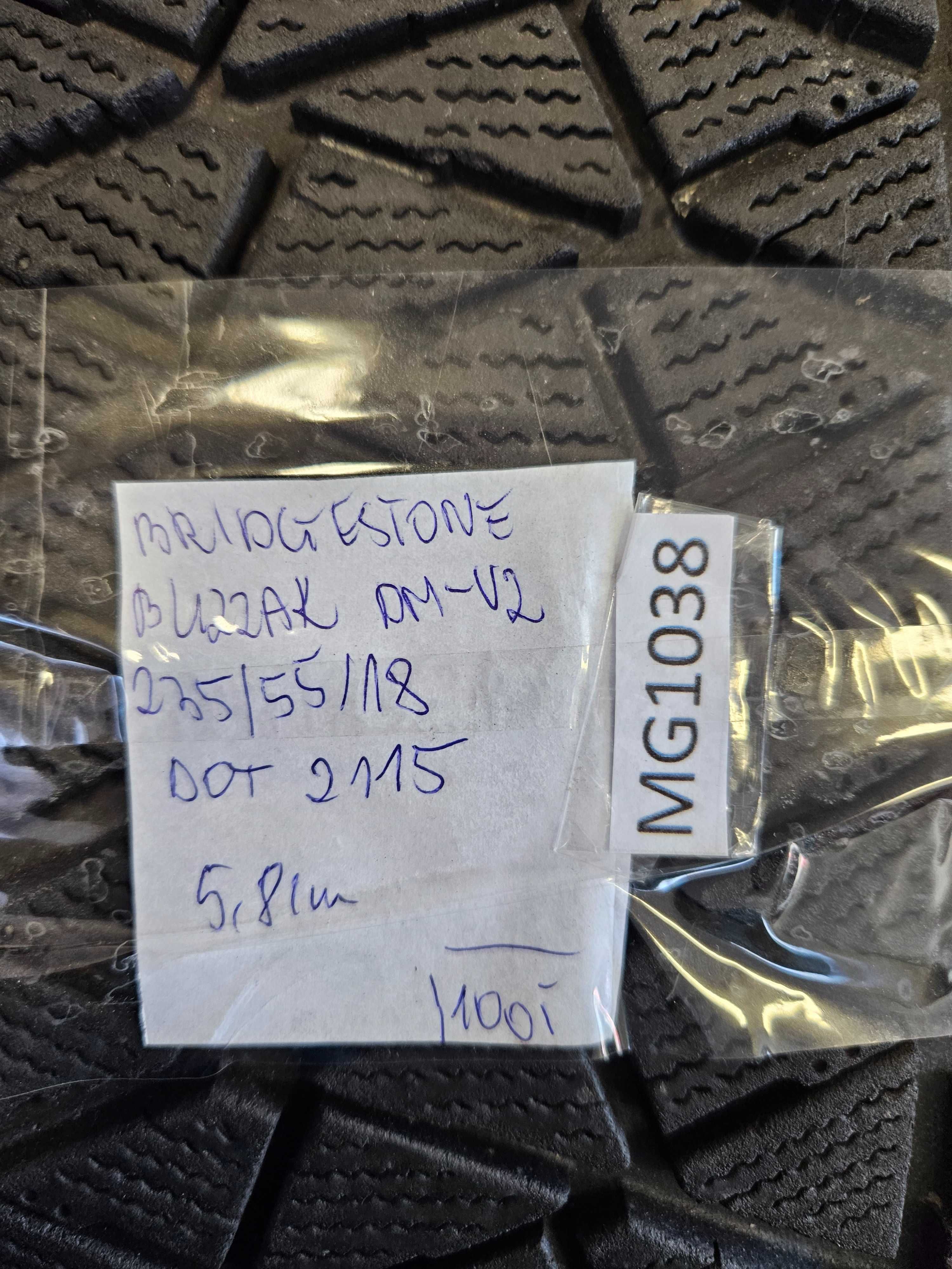 Bridgestone 235/55 r18 Blizzak DM-V2 /// 6mm!!! wysyłka