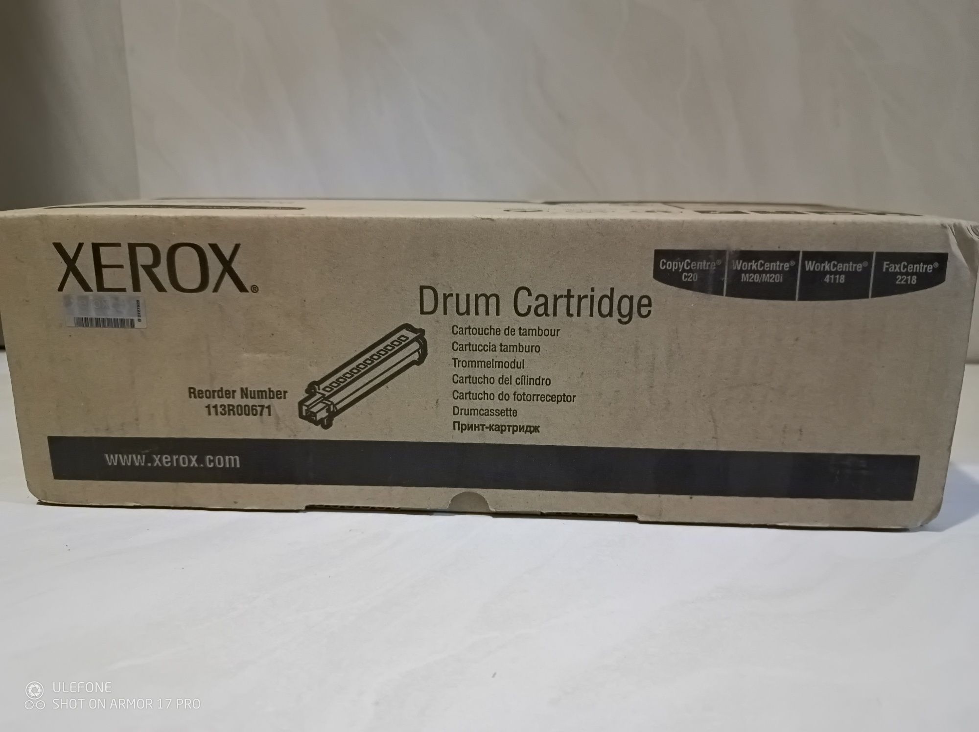 Тонер Картридж Xerox WorkCentre 4118, 2218 Black (006R01278) + Drum