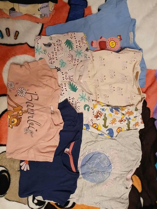 Paka ubrań dla dziewczynki rozmiar 98