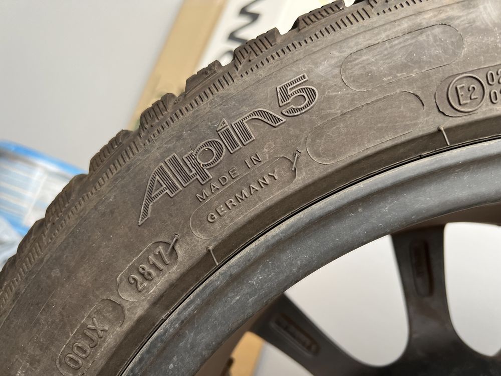 Fiat диски 16 + зимняя резина Michelin alpin 5 195/50 r16 17й год