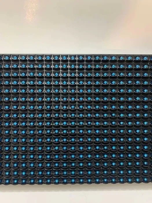 Модуль для Led дисплея дип Dip Р10 16х32 для бегущих строк синий