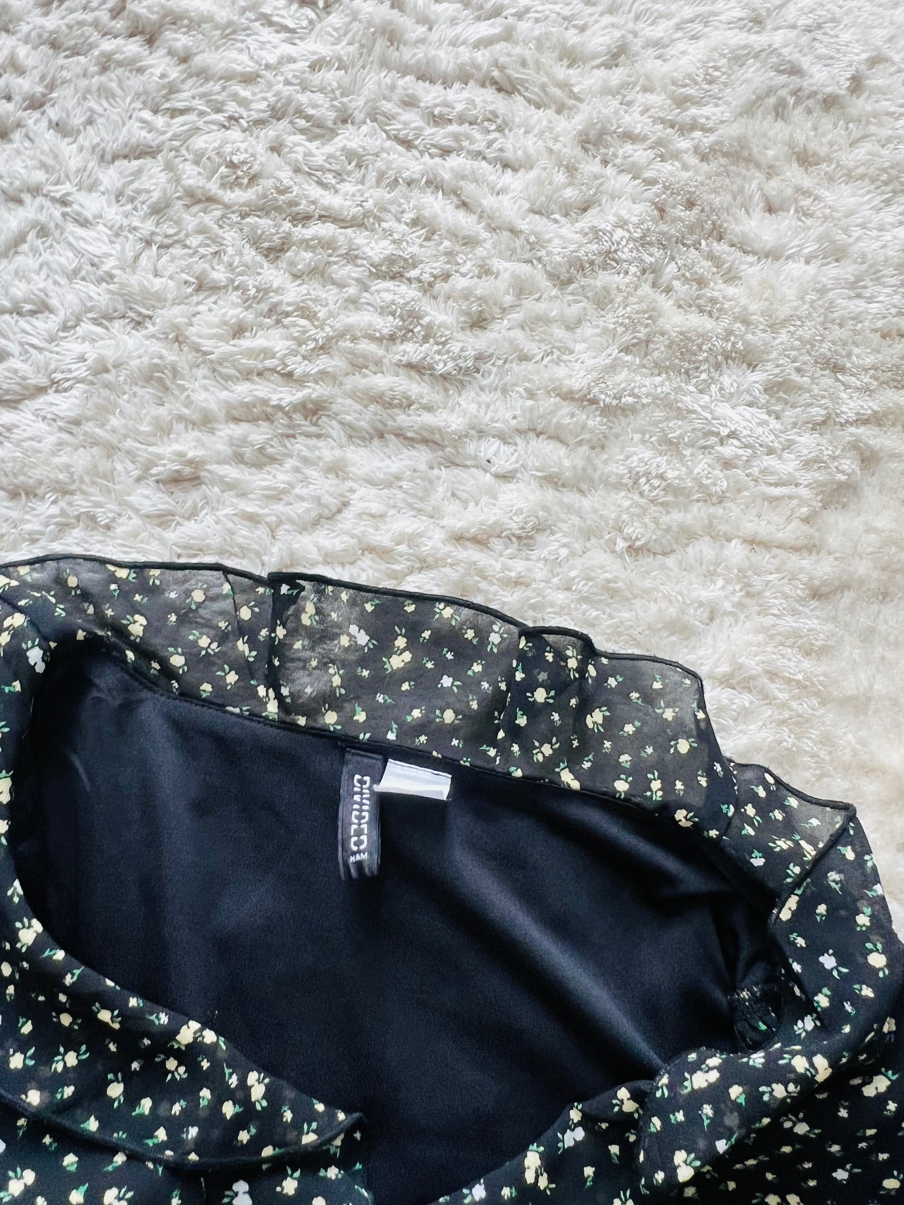 Kombinezon krótki w kwiatki H&M rozmiar XS/34