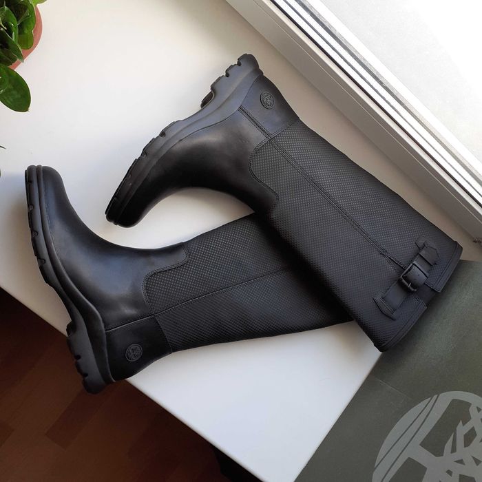 26см Timberland Шкіряні водонепроникні демі черевики Оригінал Сапоги