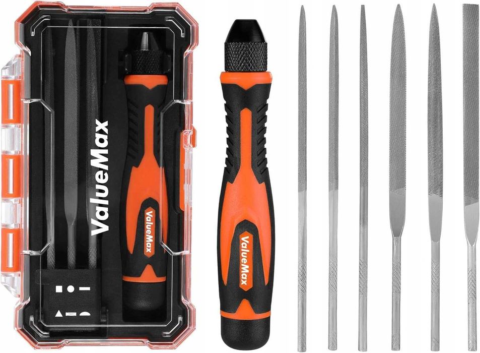 ValueMax – zestaw 6 mini pilników do drewna, metalu, szkła i ceramiki