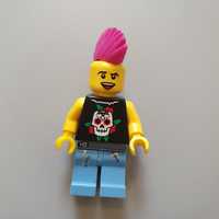 Lego minifigurka gitarzysta rockstar