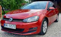 Volkswagen Golf 7 1,6 TDI 2013rok