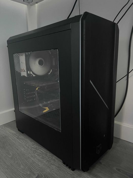 PC Gaming + Monitor 144Hz + Teclado mecânico HyperX + SS Rival 100