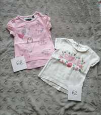 Bluzeczki roz. 62 i 68