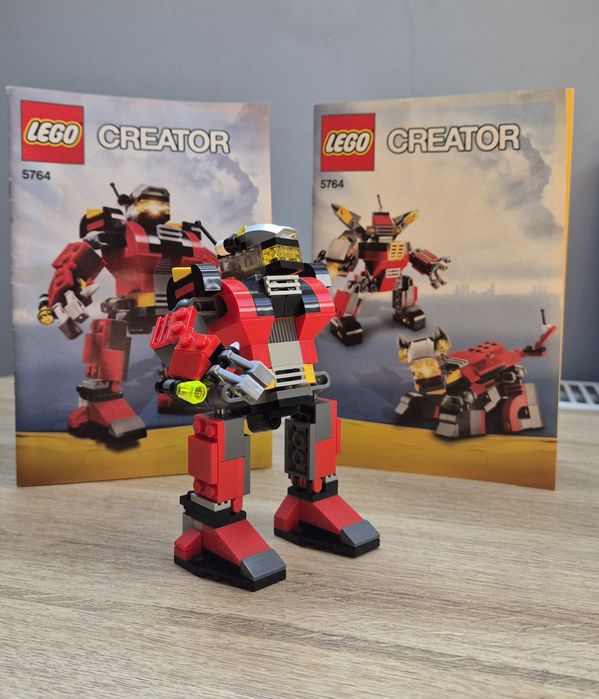 Lego Creator 5764 robot ratunkowy klocki 3in1 3w1