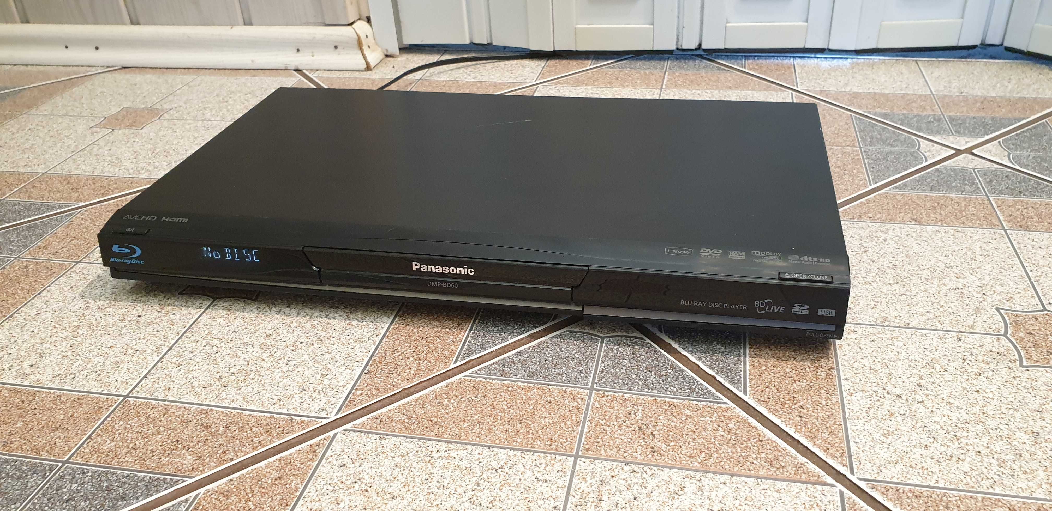 Panasonic DMP-BD60, Blu-Ray odtwarzacz