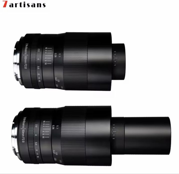 Макро обʼєктив 7artisans 60mm F2.8 1:1 Macro для Fuji X(Fujifilm)
