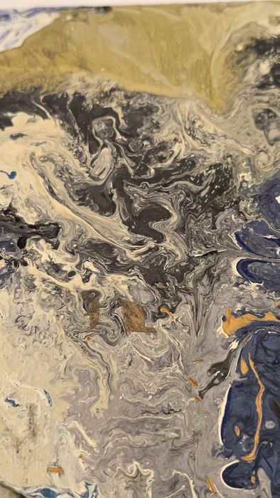 Quadro pintado a mão