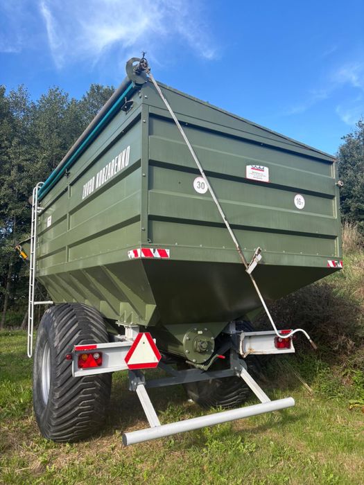 Przyczepa przeładowcza / wóz przeładowczy Kobzarenko PBN