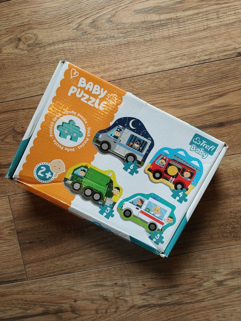 Baby puzzle, pojazdy, Trefl, 2+