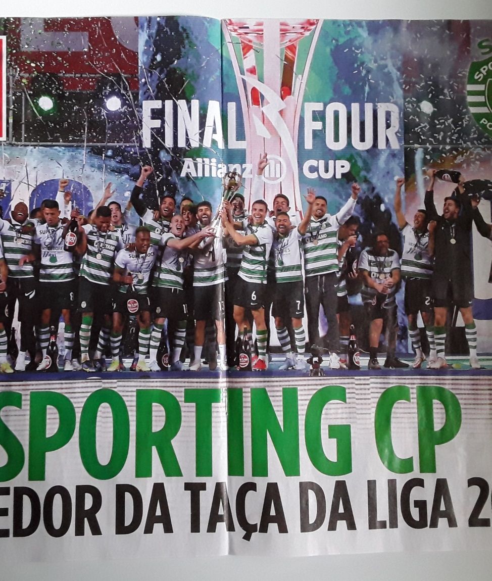 Poster Sporting Clube de Portugal - Vencedor Final Four 2022