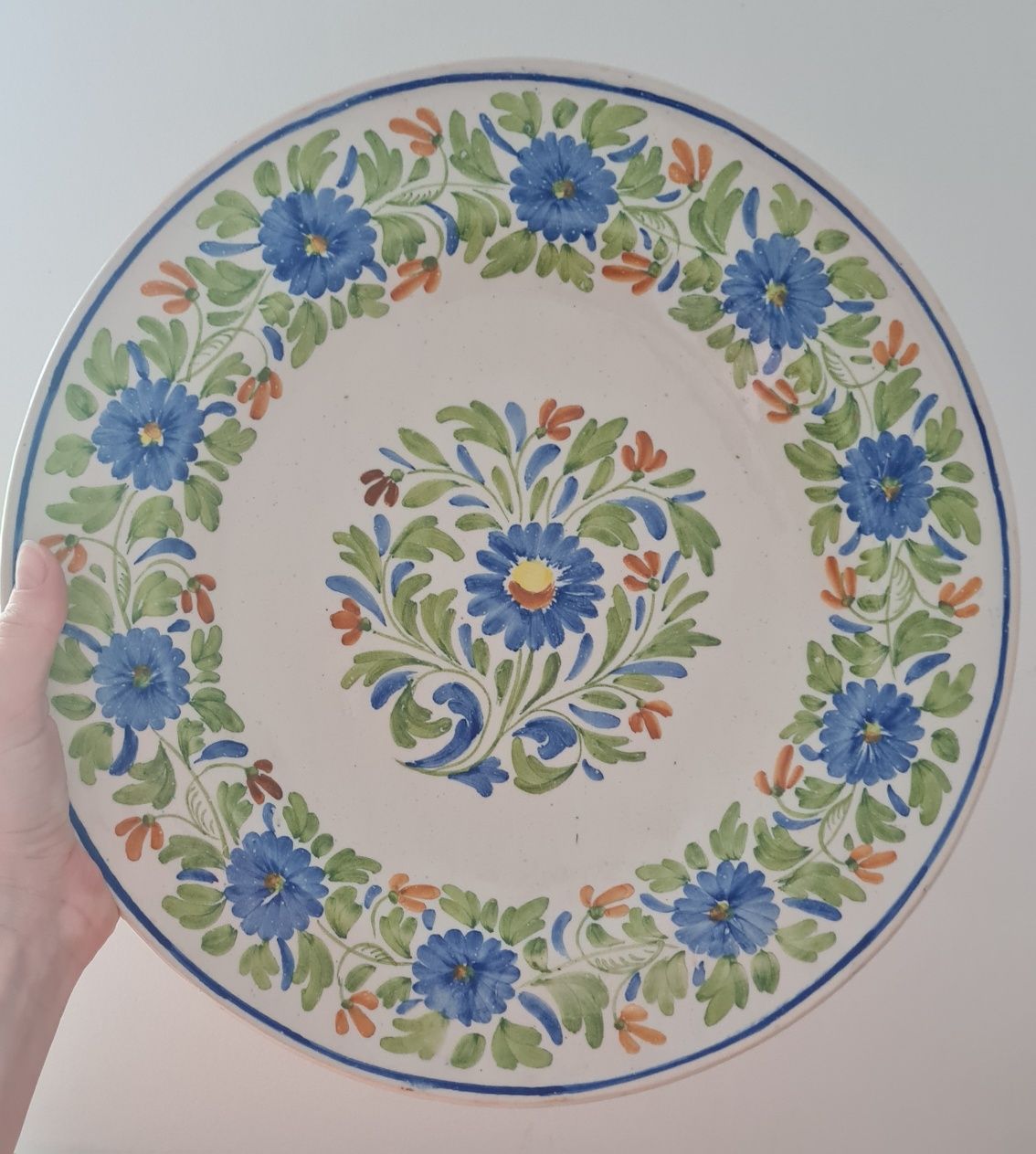 Talerz ceramiczny Vintage