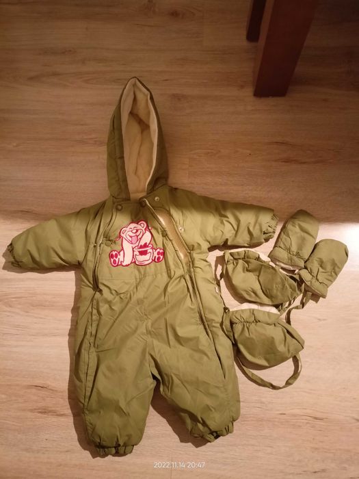 Kombinezon 62 oliwkowy