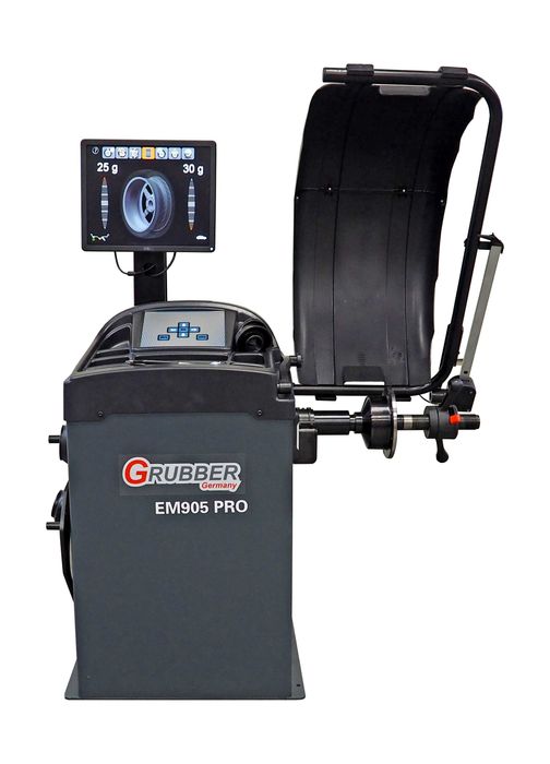 WULKANIZACJA Montażownica 2xBiegowa + Wyważarka z LASEREM Monitor