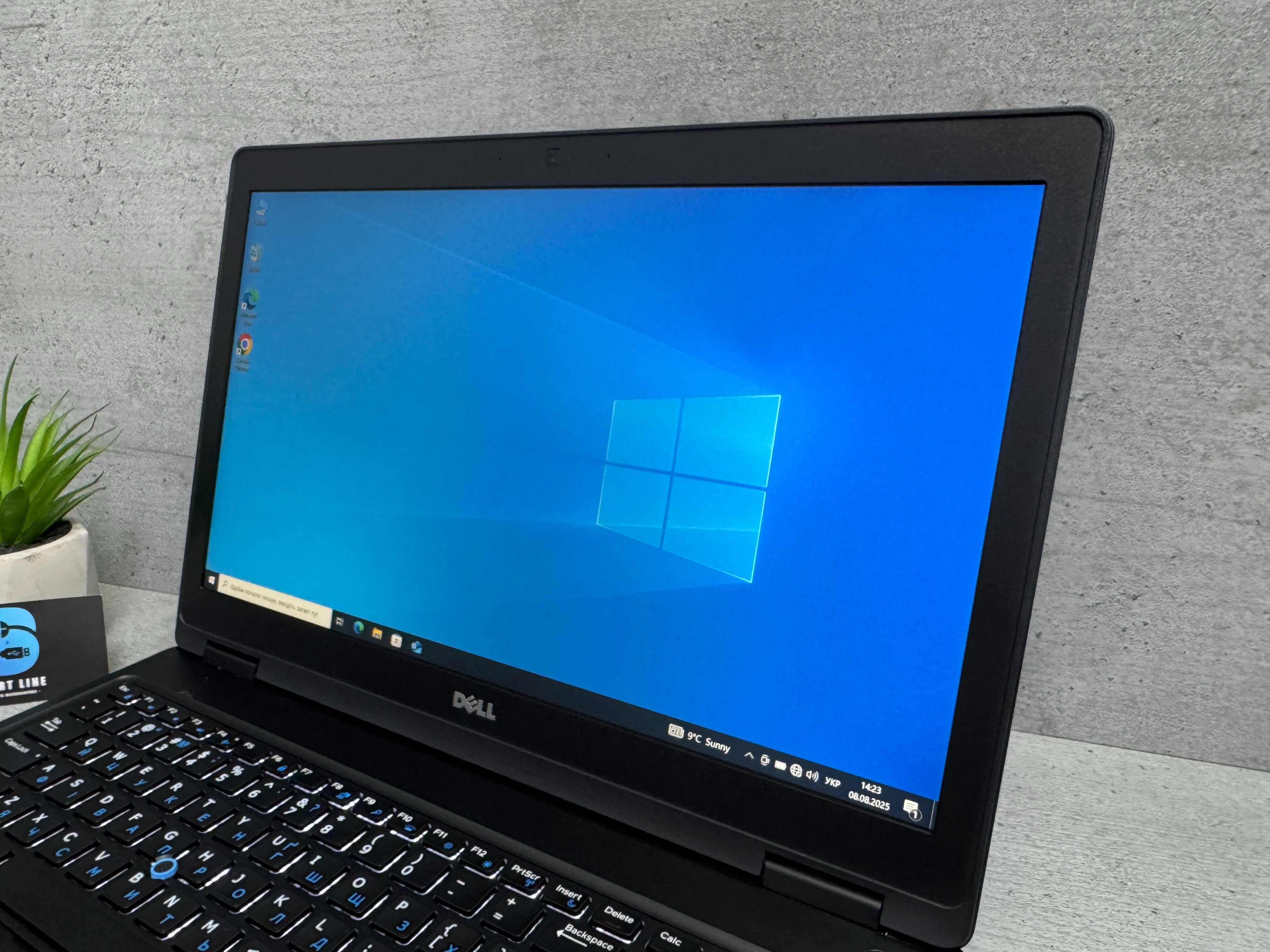 Надійний ноутбук Dell 5580 256gb ssd 15.6" i5-6300u 8gb ddr4