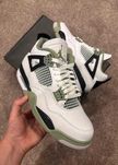 Seafoam\Retro*Jordan4NikeJordanTravis UnisexTrampki.41
