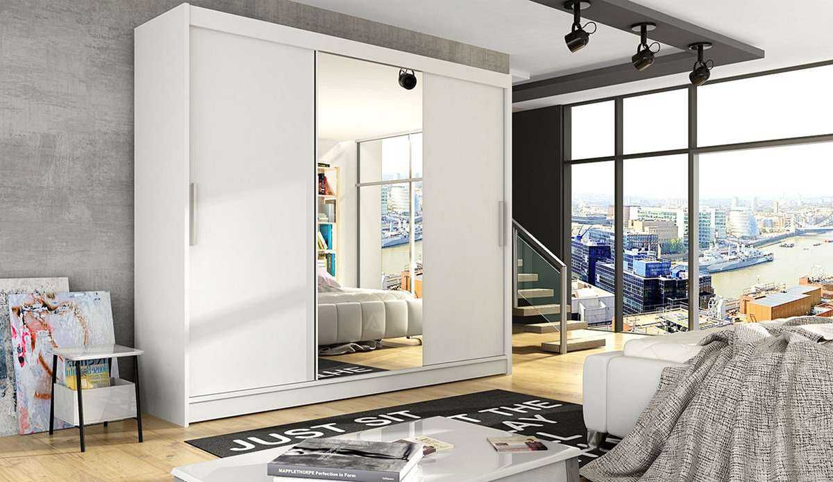Szafa Przesuwna Garderoba BOSTON 1 250cm LED 10dni PRODUCENT 5 kolorów