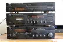 YAMAHA  amplituner + magnetofon