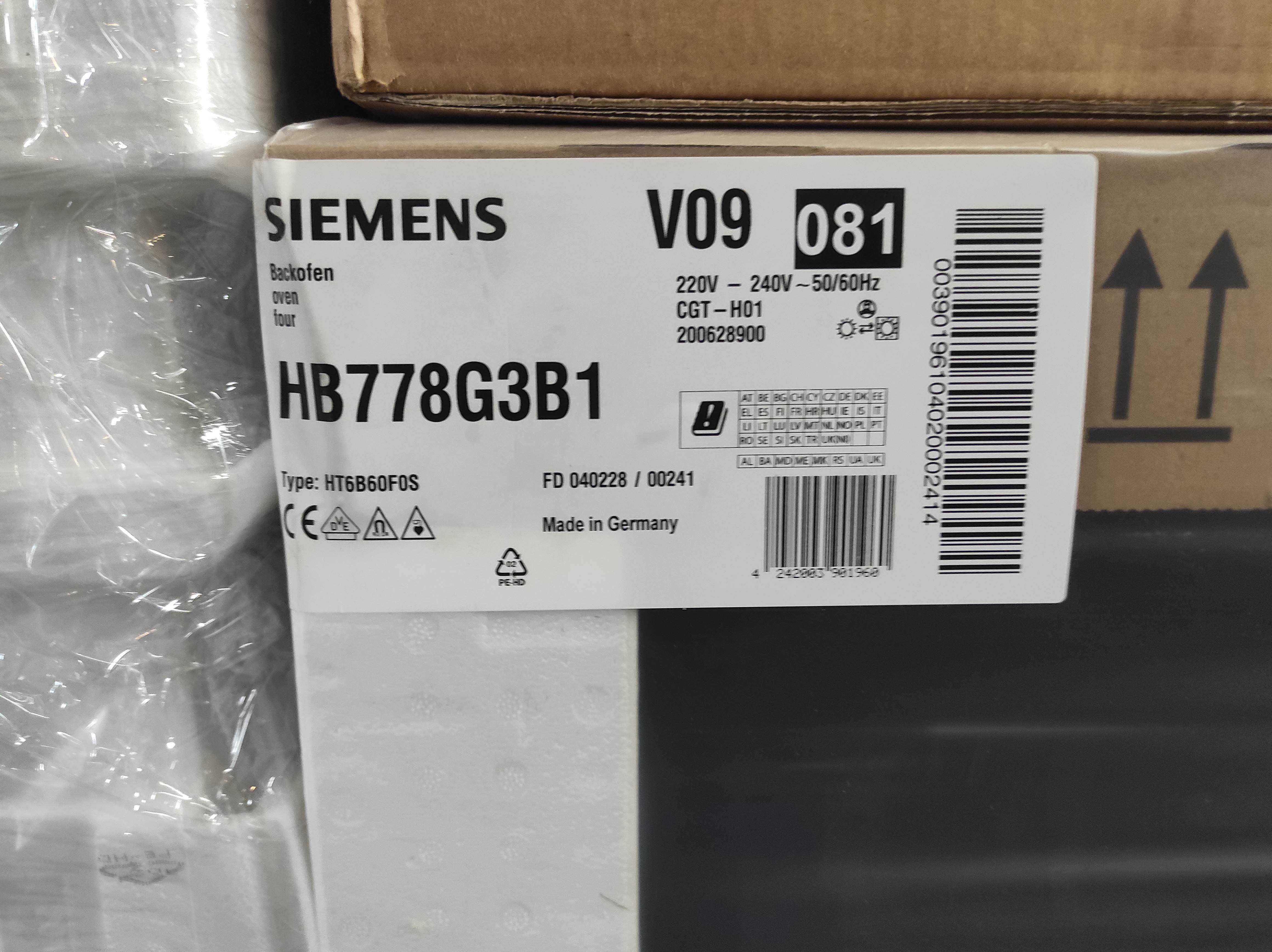 Piekarnik  Siemens HB778G3B1  od ręki!!