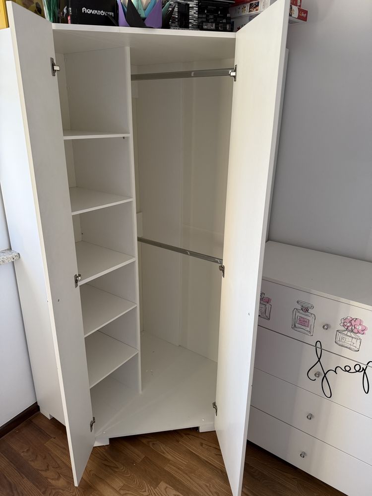 Meble młodzieżowe dziecięce Meblik Fashion Pink + gratisy