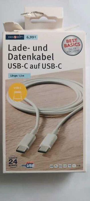 Kabel Ideen Welt USB-C na USB-C