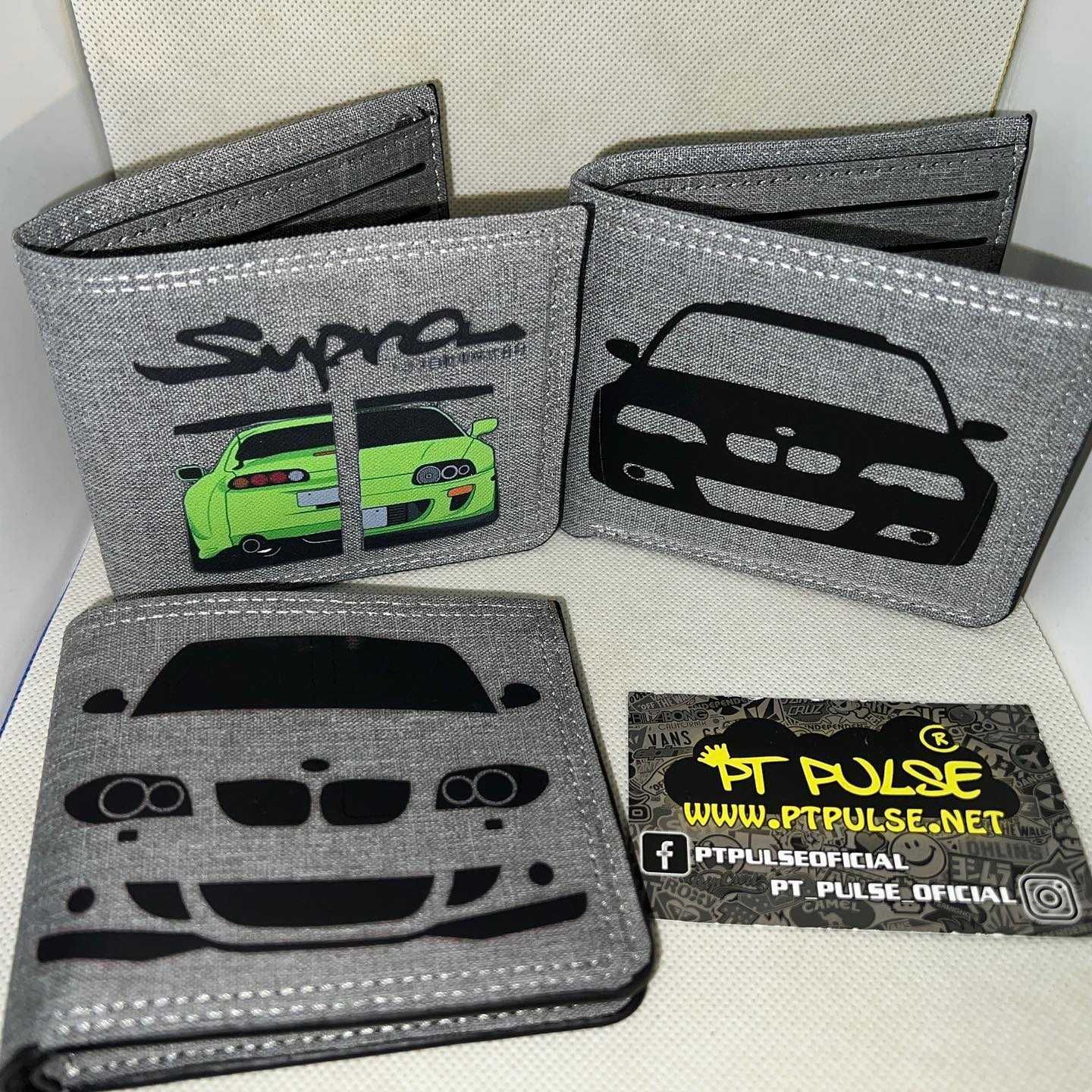 Carteiras porta-cartoes Personalizadas seat Honda tuning