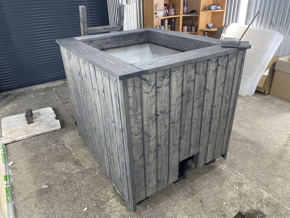 BALIA OGRODOWA zbiornik do morsowania wanna do schładzania po saunie