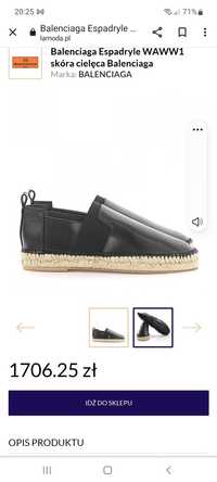 Buty espadryle Balenciaga