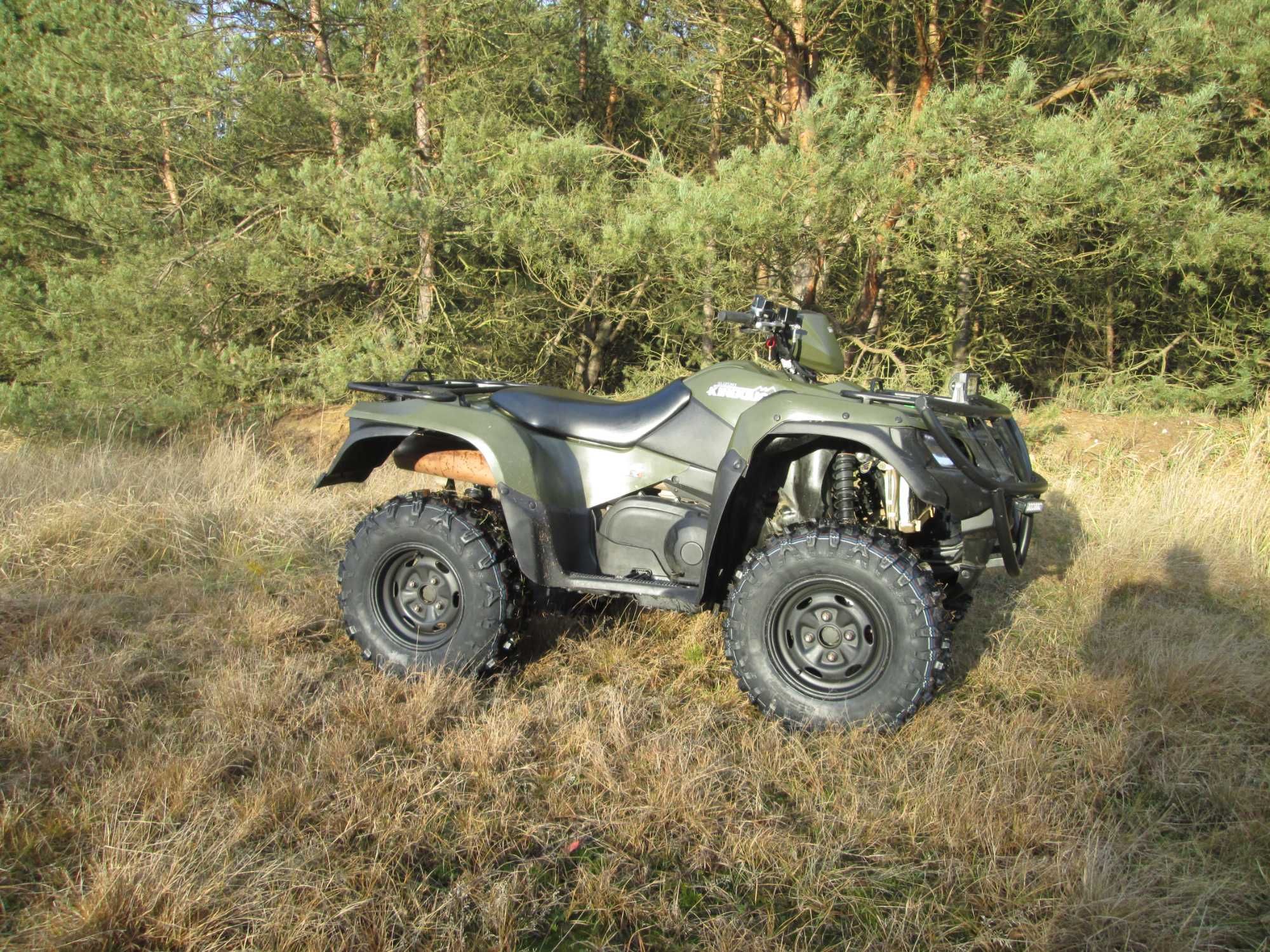 Quad ATV Suzuki KingQuad 750 AXi 4x4 2017r Klad jak CF Moto