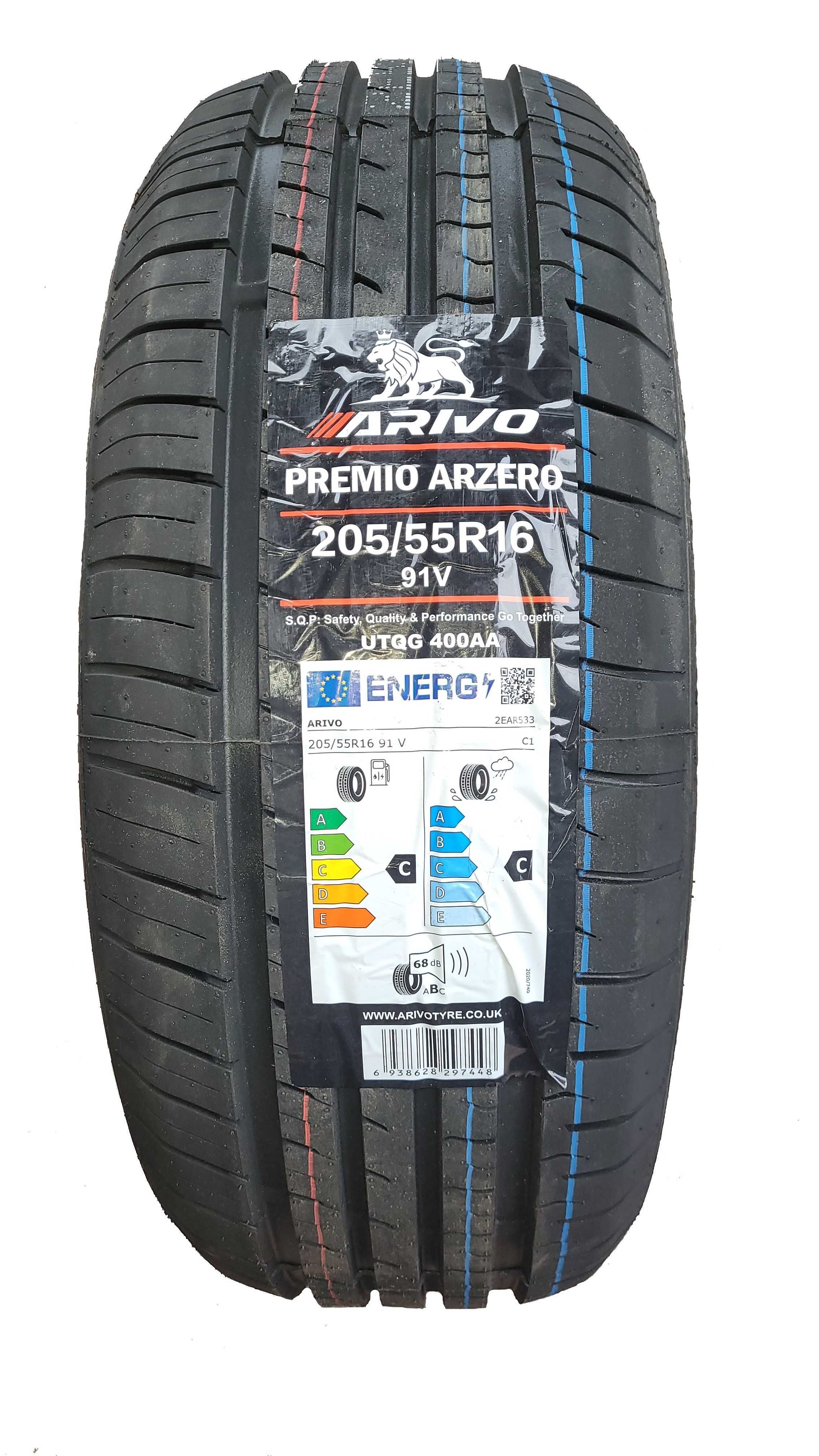 4x Nowe opony letnie ARIVO Premio ARZERO 205/55R16 91V 2024r.